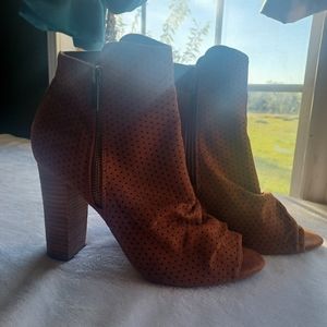 Brown Express Ankle Boots
